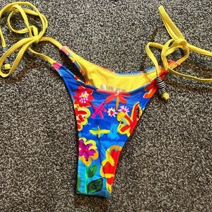 Goldie thong swim bottom